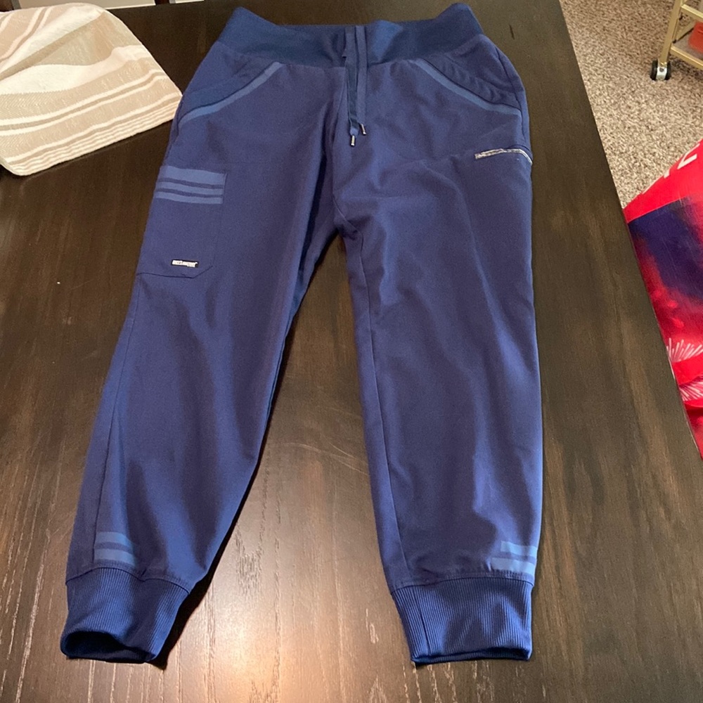 Greys anatomy size small petite blue scrubs